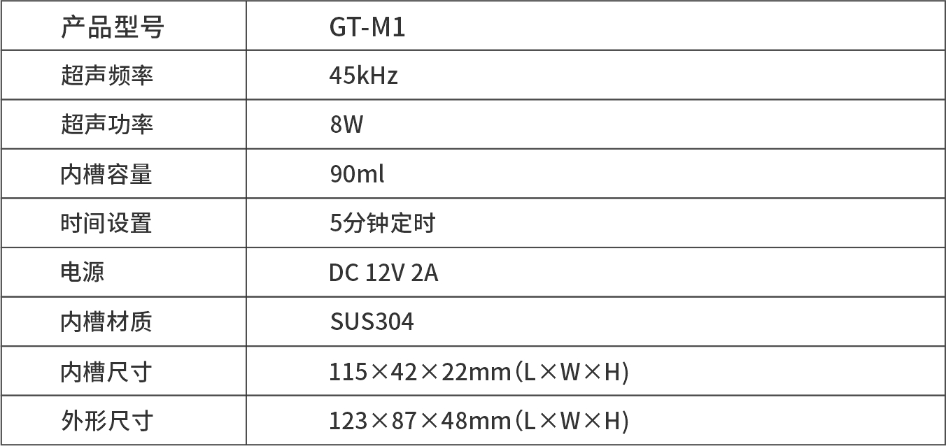 GT-M1 Mini魔煥清洗盒